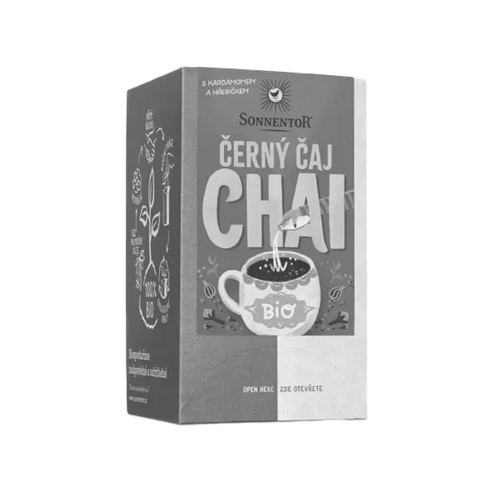 Sonnentor Chai Černý čaj s kardamomem a hřebíčkem 18 x 1,8 g BIO